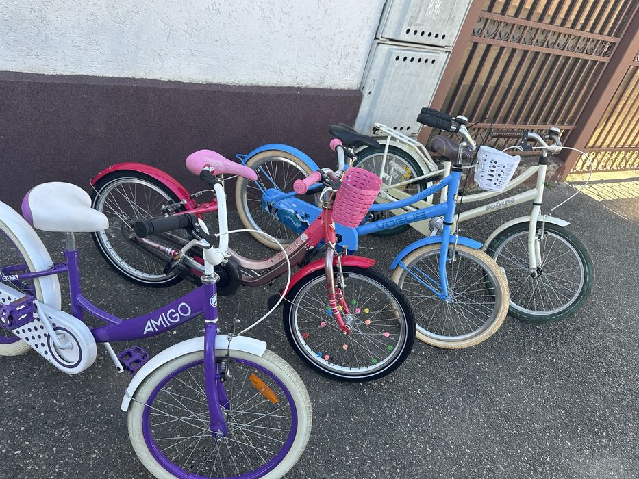 Biciclete copii roti 20 inchi varsta 4-8 ani import germania