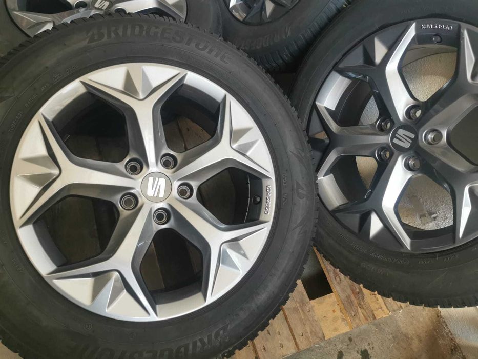 Jante Originale Seat Ateca / Terraco R 17 cu anvelope de iarna