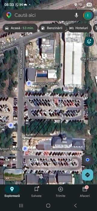 Vand teren 1500mp otopeni, strada Ion minulescu