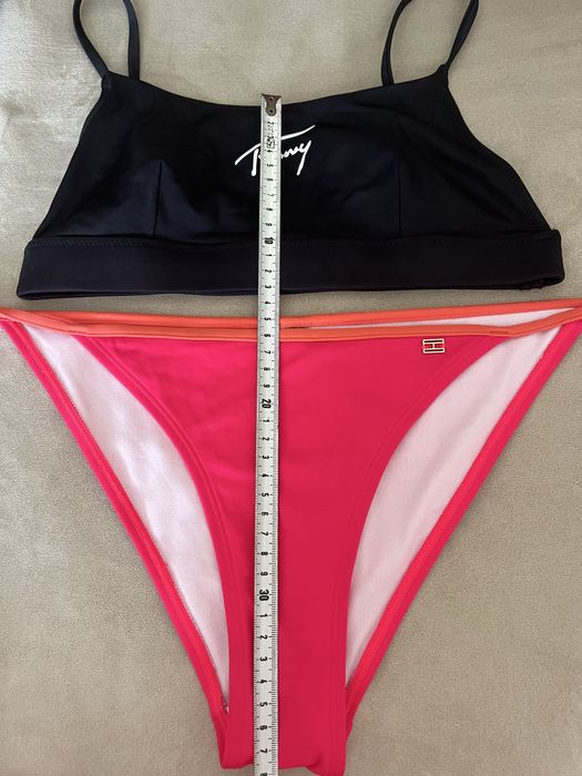 Бански 3бр. в коралов цвят С/М размер, HM/Avangard/Tommy Hilfiger