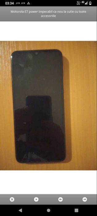 Motorola e7 power impecabile la cutie