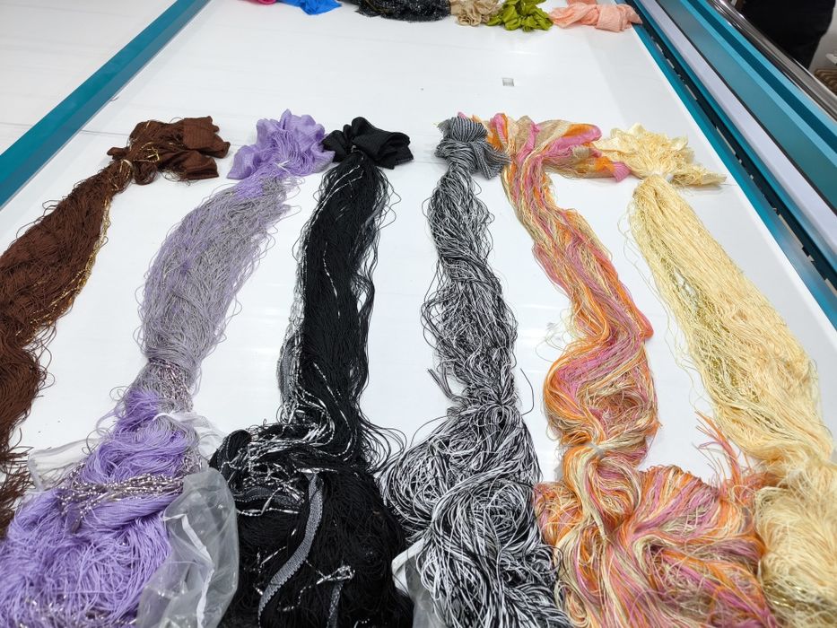 Шторы кисея- нитяные.