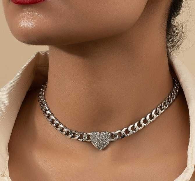 Чокър колиета - метални с орнаменти