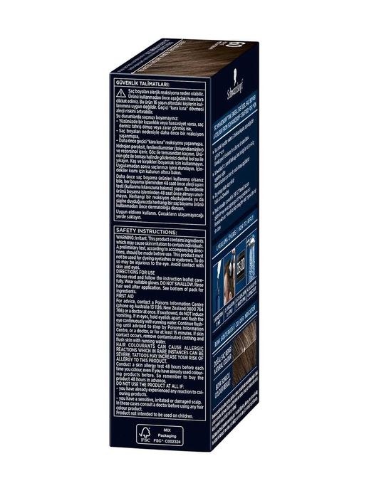 Краска для волос Schwarzkopf Men — стойкое закрашивание седины