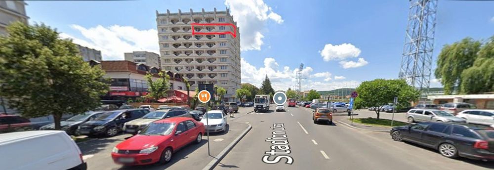 Apartament 2  camere  Sf.Gheorghe  str. Stadionului Bl3