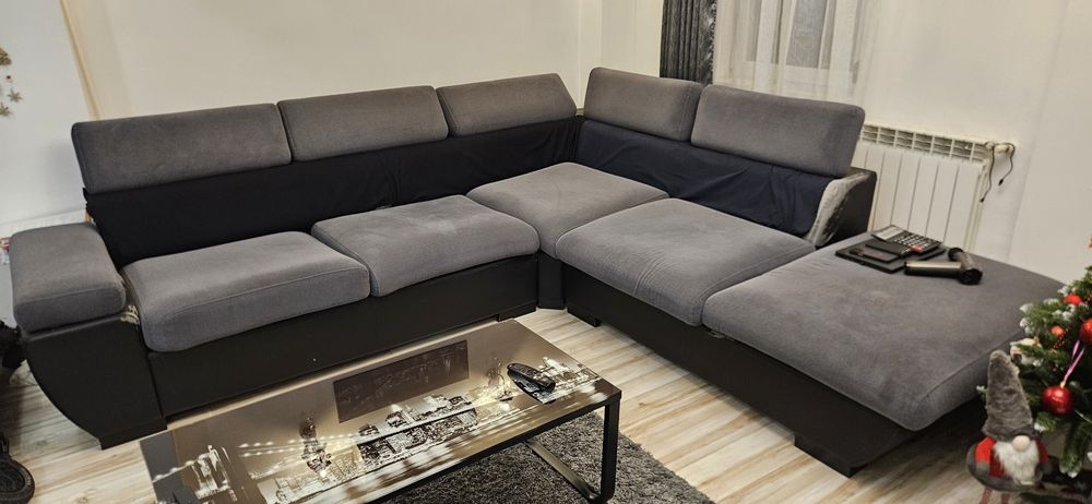 Canapea coltar extesibil