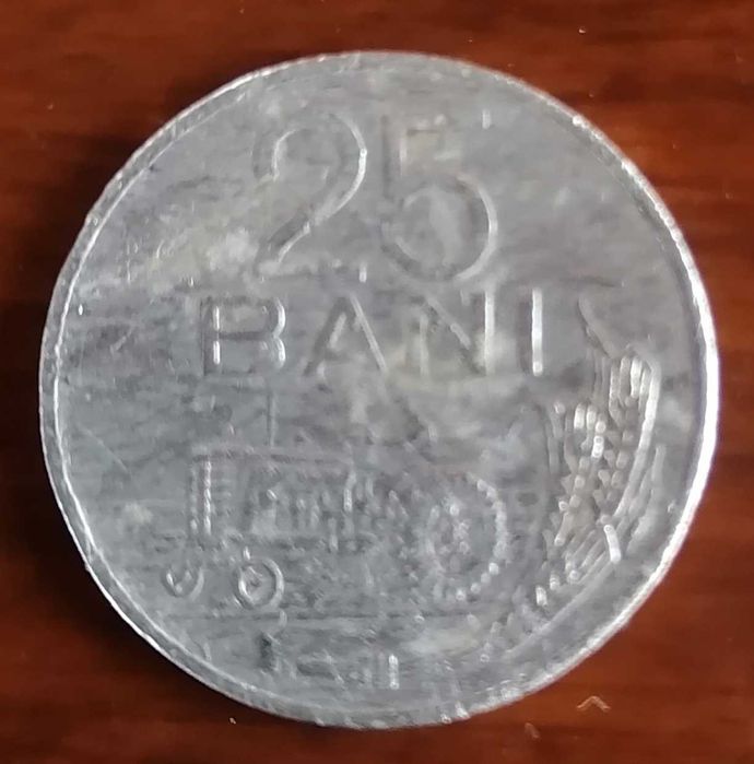 Moneda Republica Socialista 25 bani