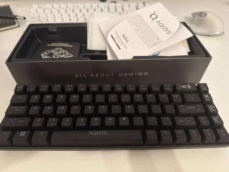 Tastatura tkl gaming wireless Aqirys mira