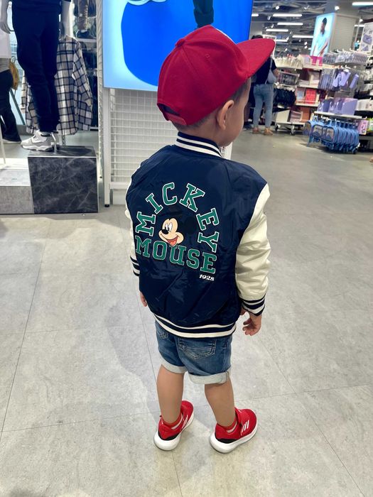 Geaca de colegiu ( copii ) / Bomber Jacket Mickey Mouse  3-4 ani/104cm
