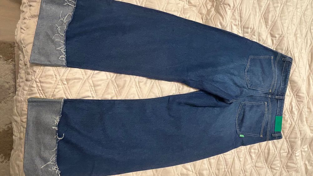 Дънки Benetton, тъмно сини, размер 30