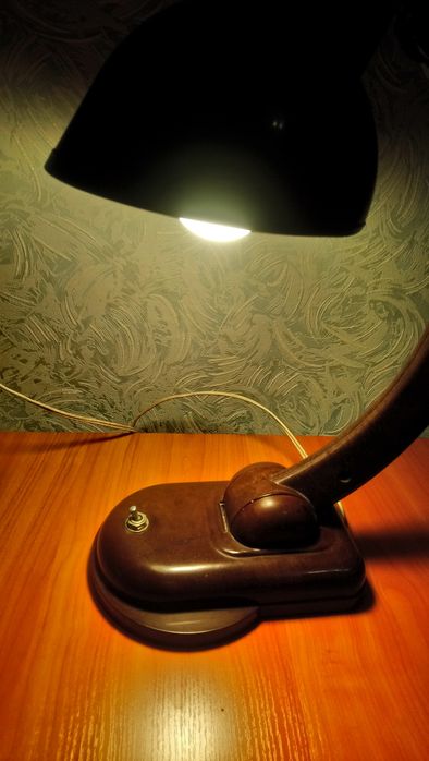 Лампа 70х годов настольная