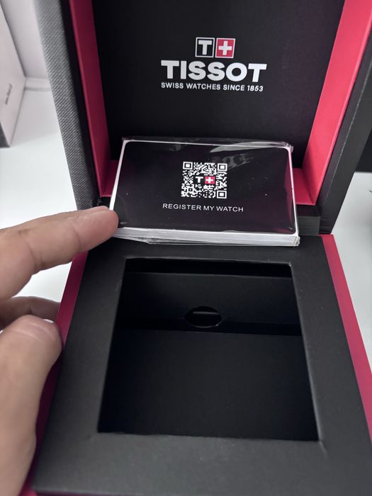 Ceas Tissot PRX Quartz 35mm Bleu Marin Nou, în folie, Pachet Complet
