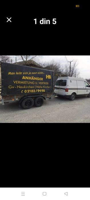 Prelata remorca auto cu cadru metalic original