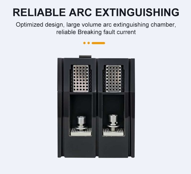 2P DC MCCB 1500V 300A / 350A / 400A Автоматичен прекъсвач с лят корпус