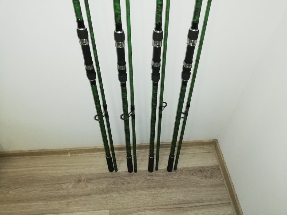 Set 4 Lansete WindBlade 3.60m 3.5LB+ 4 Mulinete Windblade MA6000
