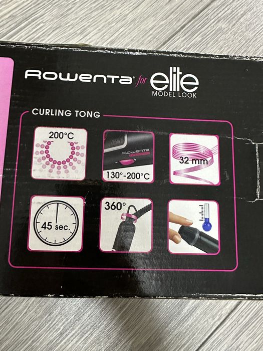 Плойка для волос Rowenta keratin&shine