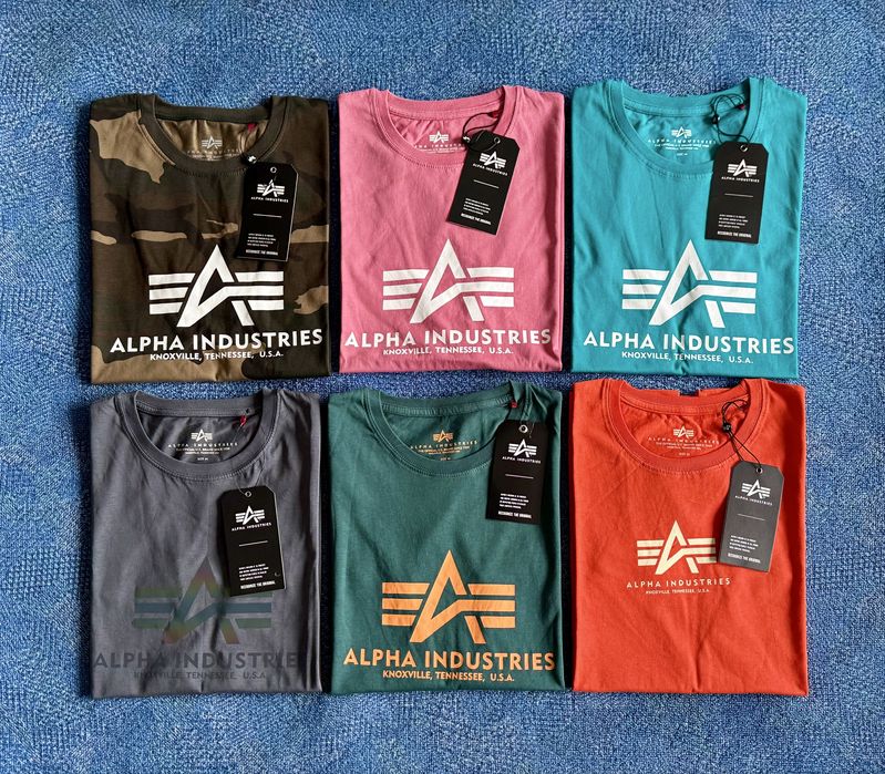 Alpha Industries Logo Basic T-Shirt ОРИГИНАЛНИ мъжки тениски - M/XL