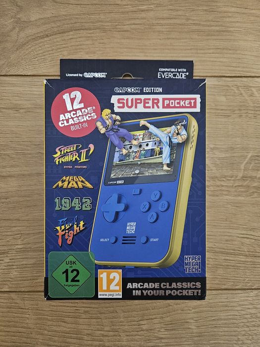 ‼️Consola jocuri gaming portabila Evercade Super Pocket Capcom Edition