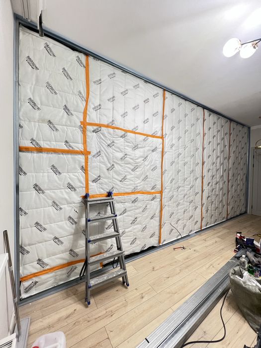 Звукоизоляция стены