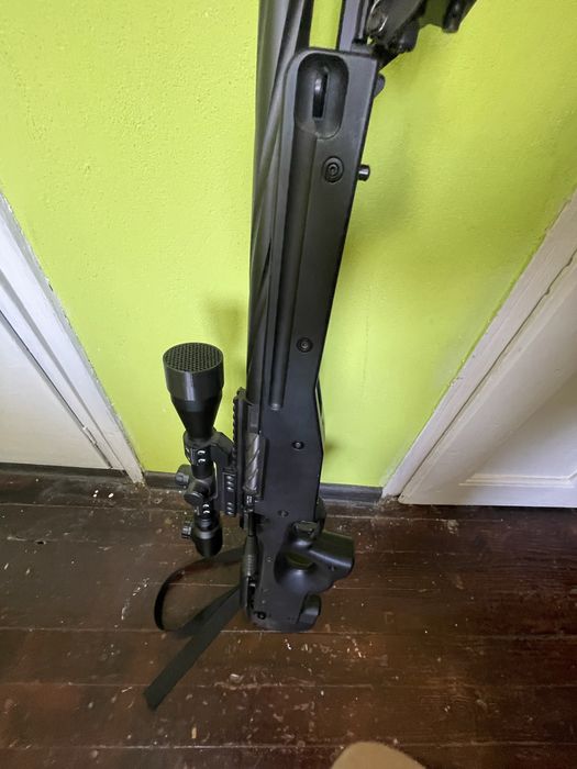 Airsoft sniper/Еърсофт снайпер SSG96 Mk1 2.9J + аксесоари