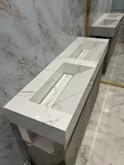 Ръчно изработени мивки от гранитогрес