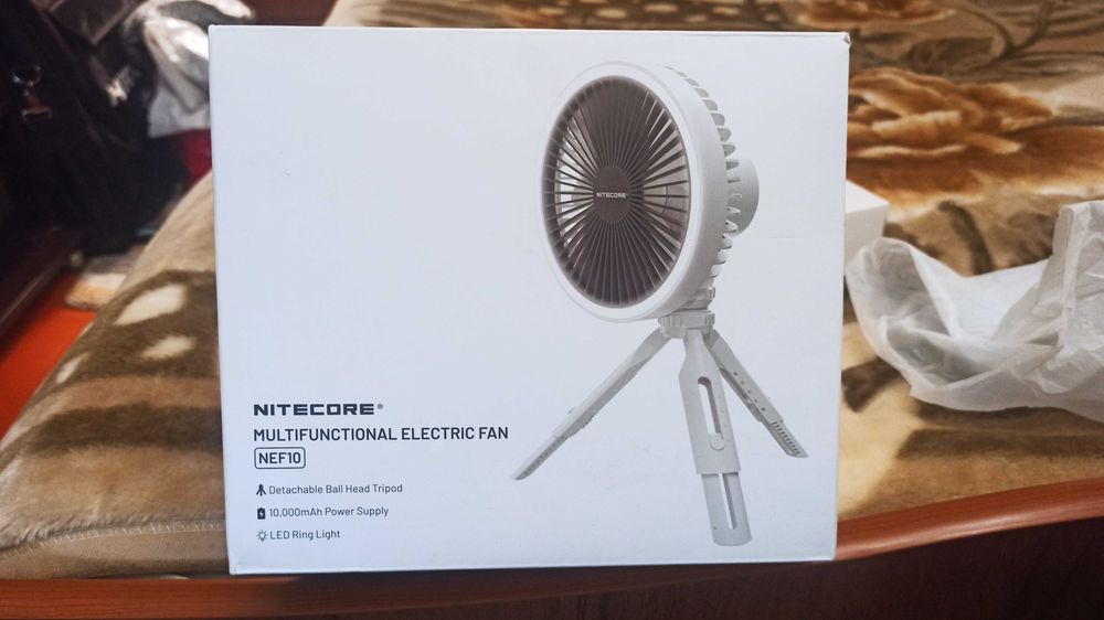 Вентилятор настольный Nitecore NEF10