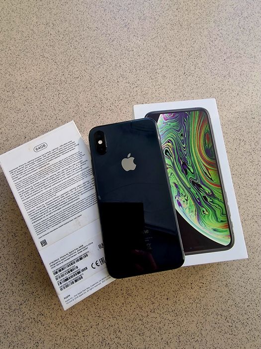 Iphone XS с коробкой документами
