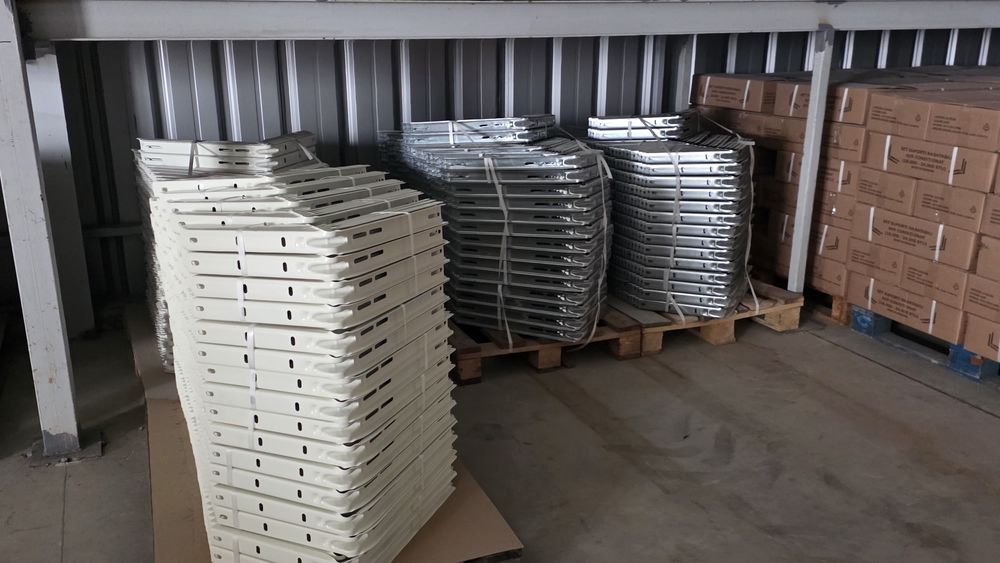 Стойки за климатик ПОЦИНКОВАНИ 355мм 470мм 2ММ 9000 и 12000BTU