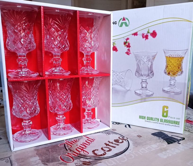 Продается набор фужеров new