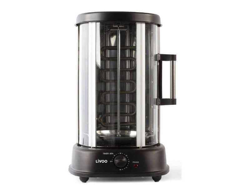 Вертикален Грил за Кебап / Печено Пиле / Шишчета Livoo 323DOM, 1500W