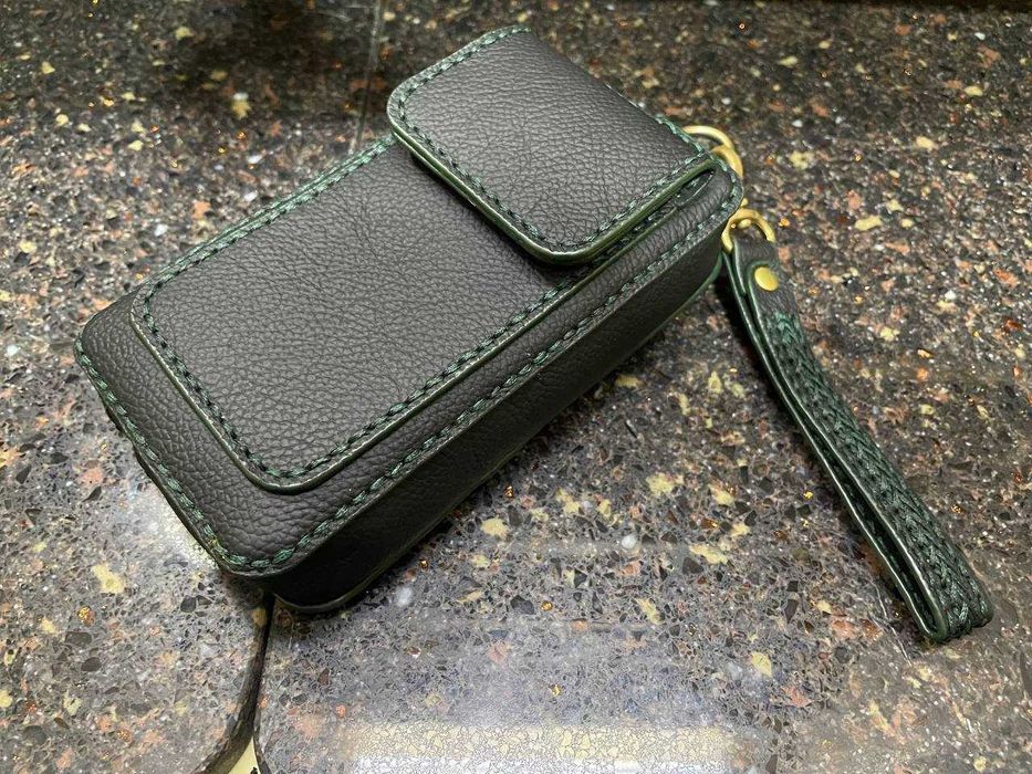 Мини барсетка, ручная работа.