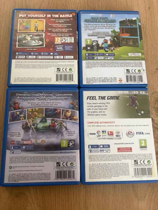 PS VITA Игри.