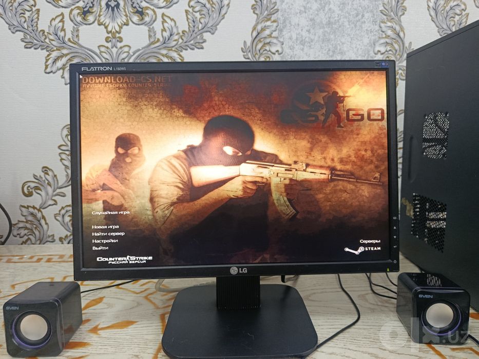 Kompyuter damashniy arzon sotiladi. LG komplekt