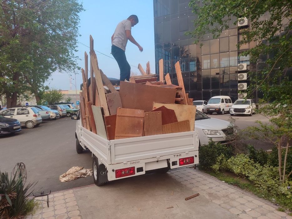 Вывоз строй мусора чанган  лабо услуга 24/7 Грузчик есть Vivoz mu