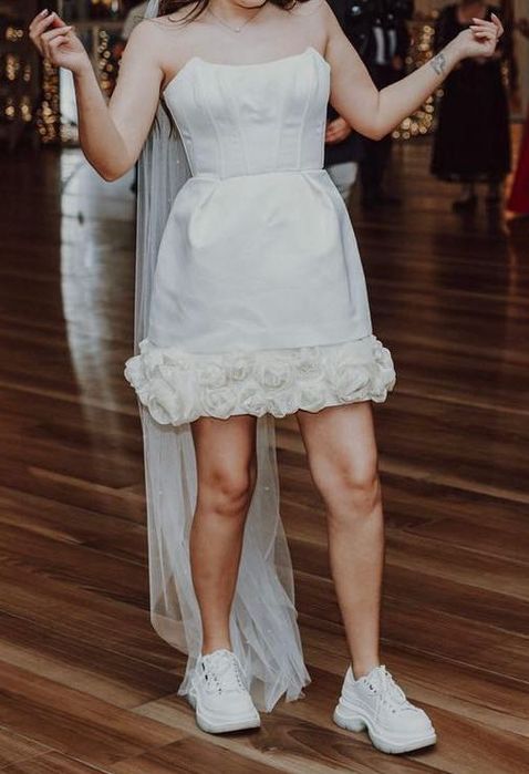 Rochie albă Atmosphere