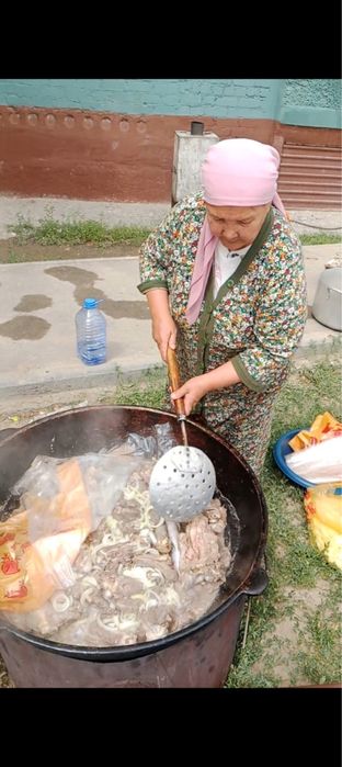 Палаушы. Повар со стажем 25 лет.