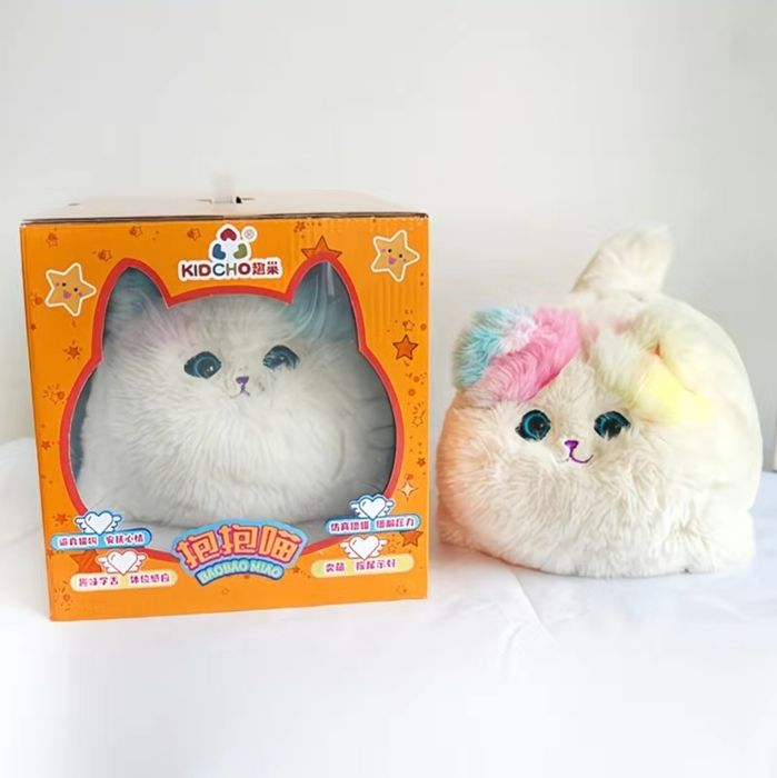 Интерактивный котенок Kidcho, мягкая умная интерактивная игрушка