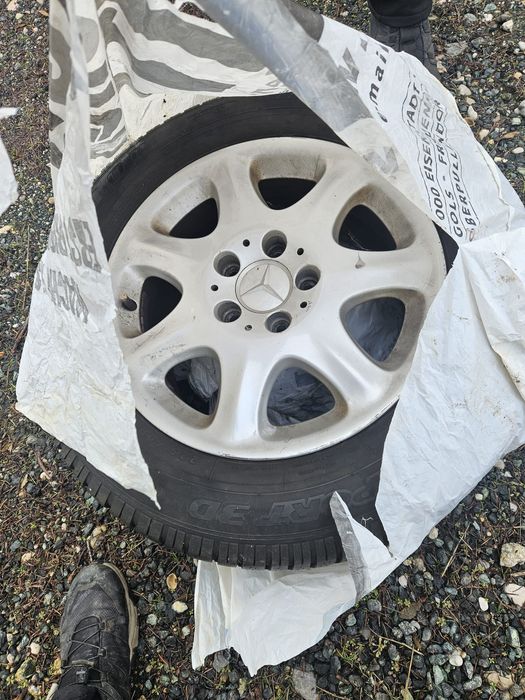 4 бр. ДЖАНТИ 16" 5х112 с Зимни Гуми Mercedes/Мерцедес