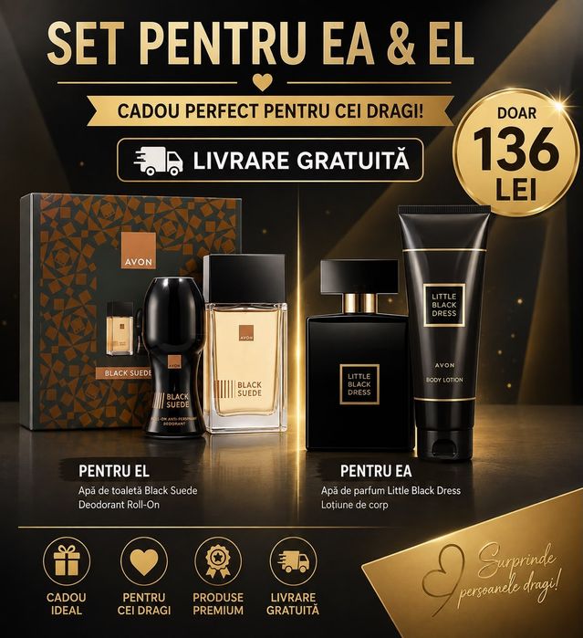 Oferte speciale parfumuri,geluri dush , seturi Avon