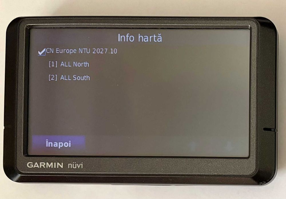 Vand GPS GARMIN Nuvi 255W