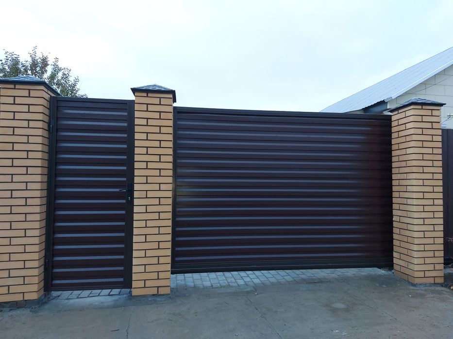 Ворота откатные!