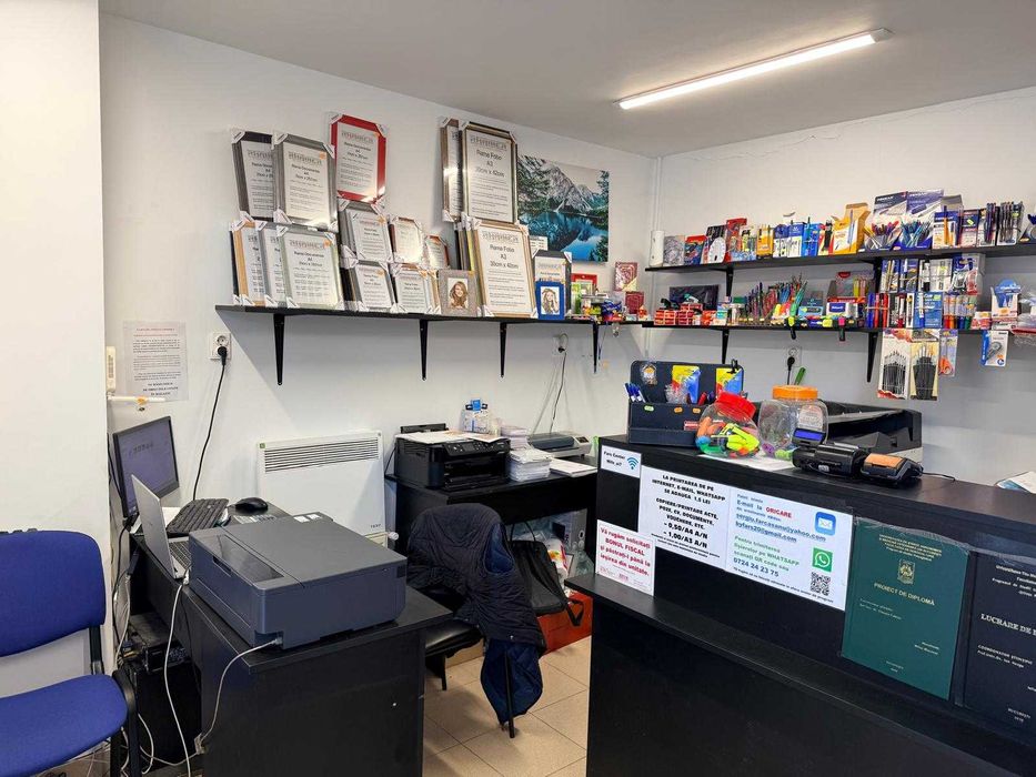 VÂND AFACERE - COPYCENTER -vad excepțional