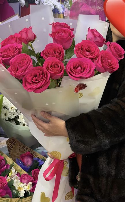 Свежие Букет Роза