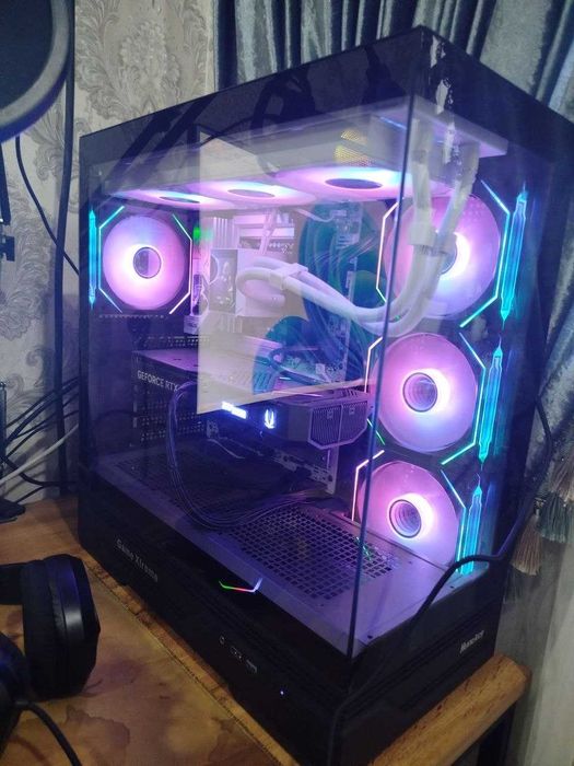 мощный компьютер asus z890 Ultra 7 RTX 5070  + монитор Redmi 34″ 165Гц