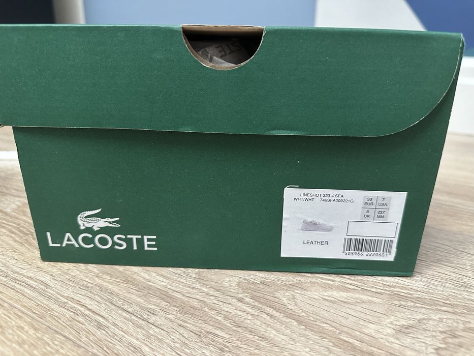 Кроссовки Lacoste Lineshot теннис (оригинал)