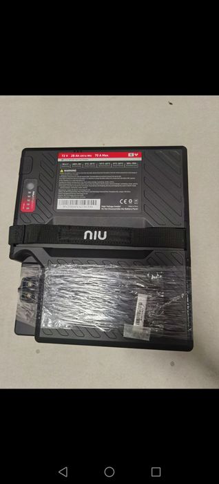 Li-ion battery pack NIU-72k28A1