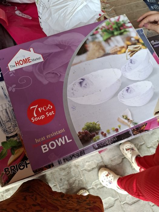 Салатница, 7 штук