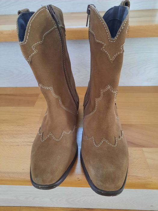Zara piele naturală fete