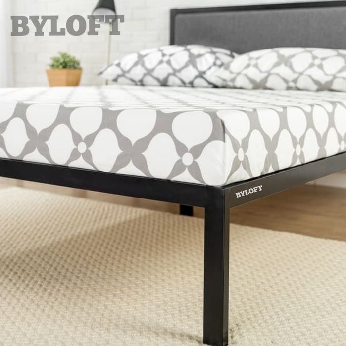 Металлическая кровать ФОРТУНА, металл Ламелями