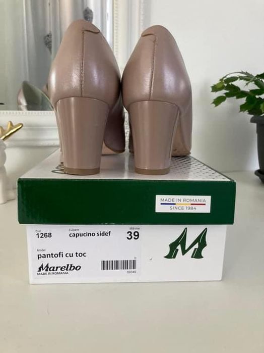 Pantofi piele marimea  39 Marelbo